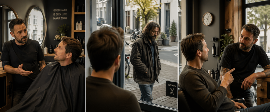 Kappers bestaan niet